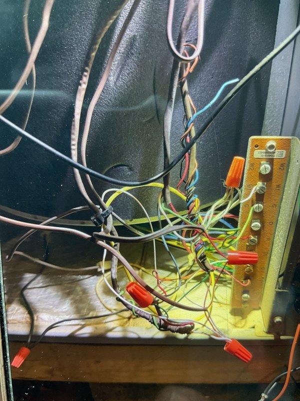 Responded to no cooling call where air conditioning system failed to turn on after operating normally several weeks prior. Upon inspection of the basement air handler, discovered faulty low-voltage transformer preventing proper system operation. Replaced defective transformer, verified all electrical connections at the control board and terminal strip, tested system functionality, and confirmed proper operation of both the indoor air handler and outdoor condensing unit.