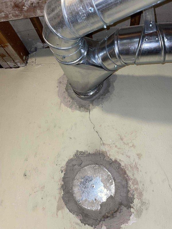 Performed comprehensive evaluation of aging HVAC system with air conditioning unit dating from 2004. Identified low refrigerant levels and weak capacitor requiring attention. Completed cooling system maintenance and tune-up on operational unit, inspecting thermostat controls, ductwork installation, and overall system performance. Provided estimate for potential air conditioning and furnace replacement based on system age and current condition assessment.