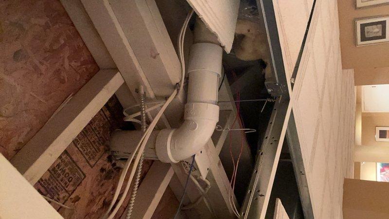 Completed toilet and flange replacement in residential bathroom. Removed existing toilet fixture, replaced deteriorated flange assembly, and reinstalled toilet with new wax ring seal to ensure proper connection to waste line. Verified water supply connections and tested for leaks upon completion.
