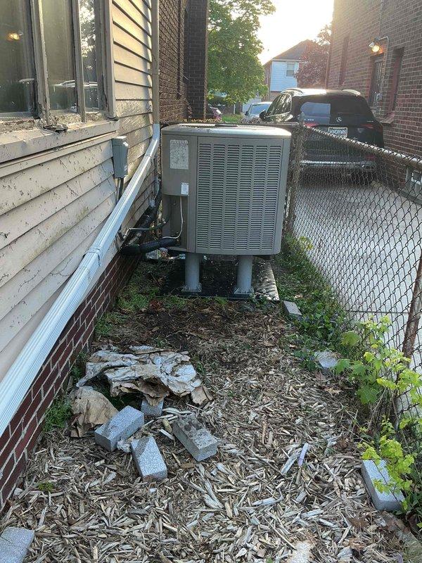 Responded to no-heat call on 2-year-old heat pump unit located at rear of residence. Performed diagnostic evaluation and identified control board generating fault codes related to defective sensors. Ordered replacement sensors for delivery to shop within 2-3 business days. Return visit scheduled to install new sensors and restore heat pump to normal operation.
