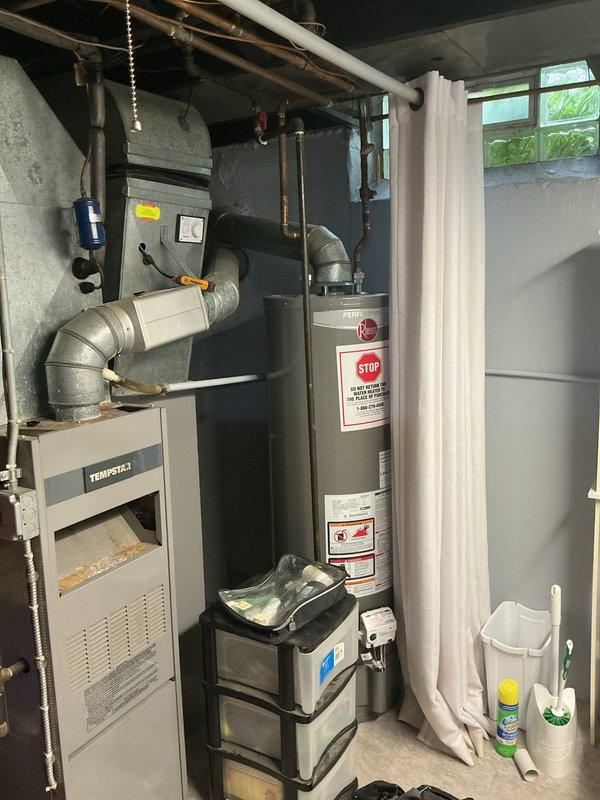 Completed comprehensive cooling system tune-up on residential AC unit with Tempstar furnace system. System was operating properly upon arrival per customer request for preventative maintenance. Performed standard seasonal maintenance protocol including inspection of all mechanical components, electrical connections, and refrigerant levels. Verified proper thermostat operation on Nest smart thermostat unit, confirmed accurate temperature readings and system communication. Inspected indoor air handler and ductwork connections for secure fittings and proper airflow. System tested and confirmed to be functioning within normal operating parameters with no issues identified.