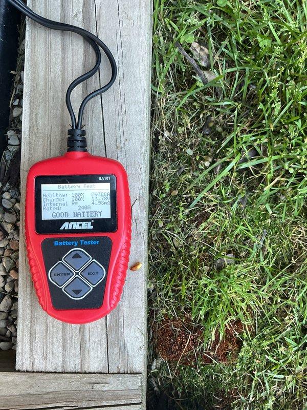 Completed scheduled preventive maintenance on a Honeywell 249KW generator system. Replaced engine oil filter as indicated by service date marking, performed battery load testing which confirmed optimal battery health at 100% with good internal resistance readings, and inspected associated fuel lines, mounting hardware, and fluid connections to ensure proper system operation and reliability.