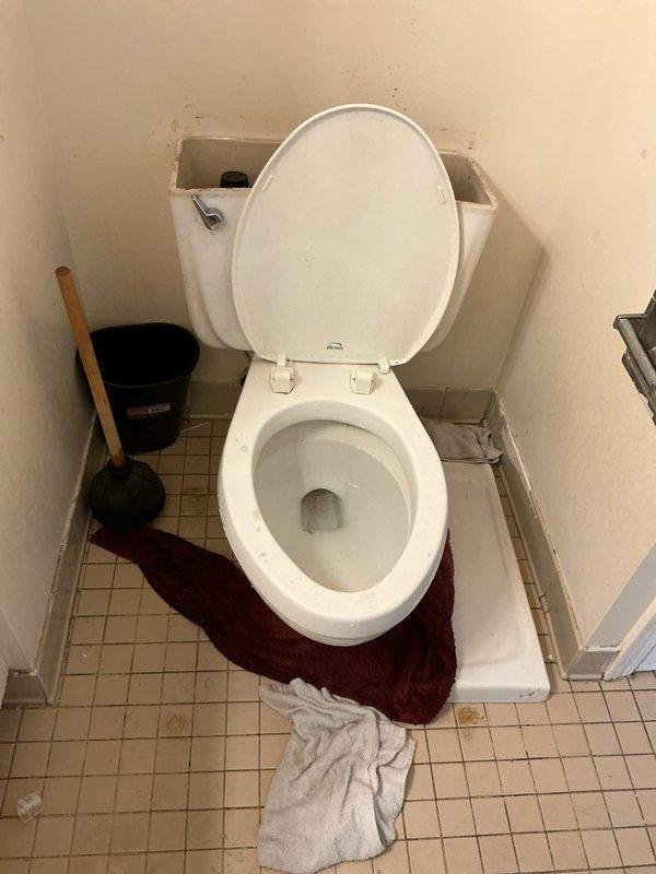 Responded to a clogged toilet in a half bathroom. Upon arrival, assessed the fixture and successfully cleared the blockage using professional plumbing tools. Tested the toilet for proper flushing operation and drainage, confirming full functionality was restored.
