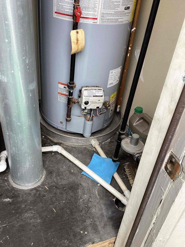 Completed estimate for full HVAC system replacement due to leaking evaporator coil on existing 2021 installation. Assessed current air handler unit and condensing unit configuration in basement utility room, documented equipment specifications and existing ductwork connections including galvanized supply plenum and PVC condensate drainage system. Provided comprehensive replacement options for complete heating and cooling system to address failed coil component.