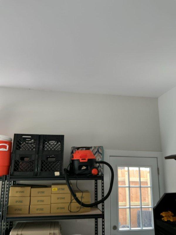Provided estimate for complete HVAC system replacement in garage location, including ductless mini-split system and natural gas furnace installation. Assessed installation area and documented mounting location for indoor air handler on wall space above existing storage shelving. Reviewed equipment specifications and discussed system requirements with customer to ensure proper sizing and configuration for the space.