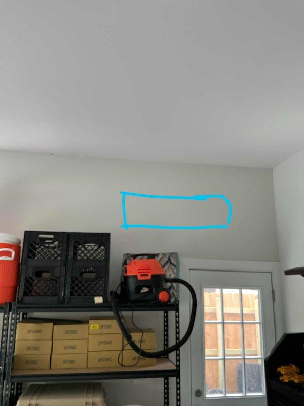 Provided estimate for complete HVAC system replacement in garage location, including ductless mini-split system and natural gas furnace installation. Assessed installation area and documented mounting location for indoor air handler on wall space above existing storage shelving. Reviewed equipment specifications and discussed system requirements with customer to ensure proper sizing and configuration for the space.