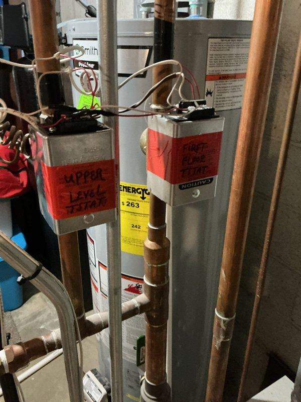 Provided estimate for replacement of Honeywell zone valve serving upper level heating zone. System inspection revealed zone valve requiring replacement to restore proper heating control and flow distribution. Customer approved estimate for zone valve replacement to be scheduled at later date.