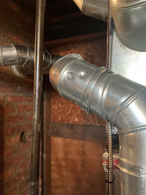 Completed installation of 70,000 BTU furnace system with all required ductwork connections and electrical hookups. Verified proper system operation through digital diagnostics testing and confirmed adequate airflow through newly installed galvanized steel ductwork. Mechanical and electrical permits were obtained prior to installation, and all work was performed to code specifications.