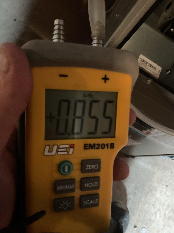 Completed installation of 70,000 BTU furnace system with all required ductwork connections and electrical hookups. Verified proper system operation through digital diagnostics testing and confirmed adequate airflow through newly installed galvanized steel ductwork. Mechanical and electrical permits were obtained prior to installation, and all work was performed to code specifications.