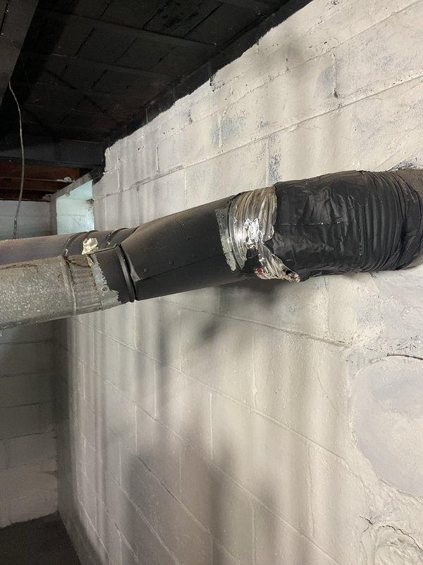Completed installation of a 40-gallon tanked water heater with full reconnection of water supply lines, gas connections, and venting system. All connections were tested for proper operation and safety compliance, with unit successfully commissioned and verified for hot water delivery.