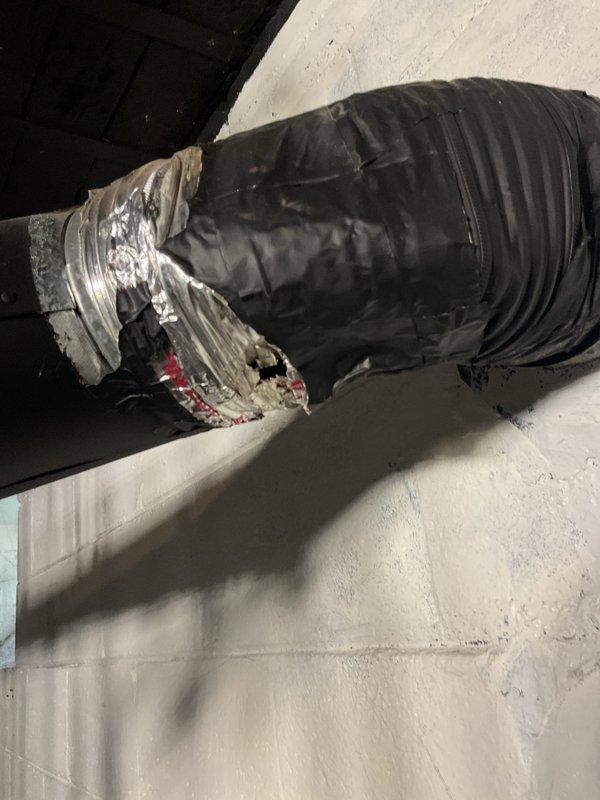 Completed installation of a 40-gallon tanked water heater with full reconnection of water supply lines, gas connections, and venting system. All connections were tested for proper operation and safety compliance, with unit successfully commissioned and verified for hot water delivery.