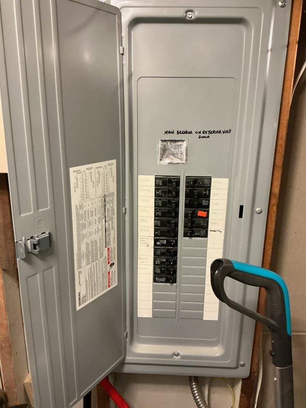 Completed estimate for full HVAC system replacement to convert existing 18-year-old geothermal heating and cooling system to natural gas forced air. Assessed basement installation location, existing electrical panel configuration, ductwork infrastructure, and venting requirements including single-pipe PVC exhaust routing. Confirmed feasibility of natural gas conversion and documented current system conditions for equipment sizing and installation planning.