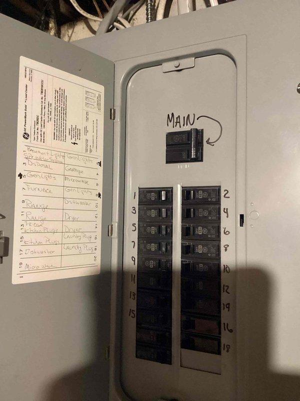 Conducted site assessment for complete air conditioning system installation in home with no existing HVAC equipment. Evaluated two separate attic spaces requiring individual access points: one via bedroom closet serving three bedrooms and hallway, and second access point for living room, dining room, and kitchen areas. Inspected attic structural framing and access openings to determine ductwork routing feasibility. Reviewed electrical panel capacity and available circuit breaker positions to confirm adequate power supply for new system installation. Documented existing conditions including attic access dimensions, ceiling joist configuration, and electrical service specifications to prepare comprehensive equipment and ductwork estimate for full system installation.