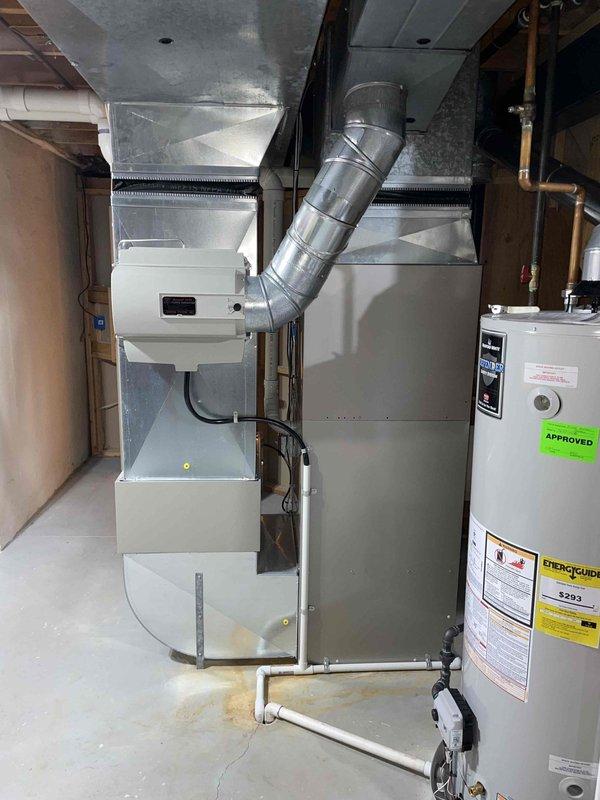 Provided comprehensive estimate for replacement of 16-year-old air conditioning system experiencing compressor noise, outdoor fan motor drawing excessive amperage, and inadequate airflow around condenser unit. Evaluated existing Evolution system equipment and assessed compatibility with current furnace installation for complete system replacement recommendation.