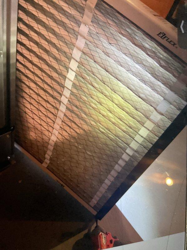 Completed comprehensive Gold AC inspection on 2024 Lennox air conditioning system with air handler located in basement. Performed full system evaluation including condenser unit examination, airflow assessment, and filter inspection. Unit operating properly with no deficiencies noted; all components functioning within normal parameters at time of inspection.