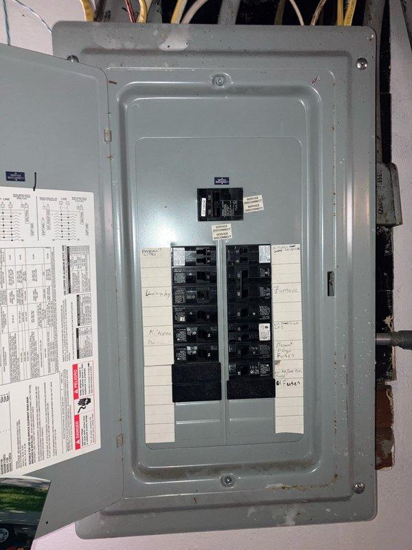 Conducted comprehensive site assessment for HVAC system replacement estimate at residential property with existing Goodman natural gas furnace located in basement. Evaluated current furnace installation, ductwork configuration, exhaust venting system, and electrical panel capacity to determine specifications for new air conditioning unit installation where no previous AC system existed. Documented equipment conditions, available space for outdoor condenser placement, and electrical service requirements to provide accurate replacement system recommendations.
