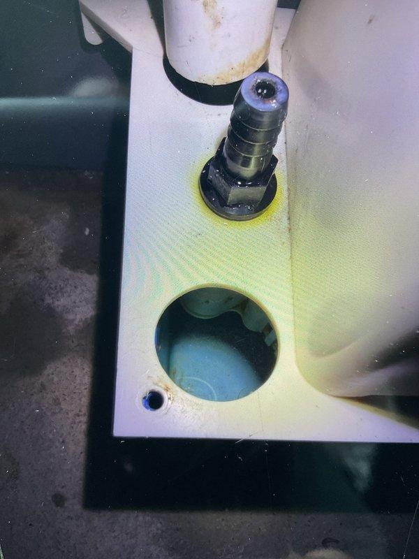 # Water Leak Investigation and System Assessment

Responded to reported water leak from 15-year-old furnace unit. Upon arrival, conducted thorough inspection of furnace and identified source of water intrusion. Examined condensate drain pan and drainage system components, noting significant accumulation of sediment, mineral deposits, and biological growth within drain pan. Observed brownish discoloration and debris buildup affecting proper drainage function.

Inspected drain pan condition and found evidence of long-term moisture exposure with visible staining on pan surface and surrounding areas. Examined drain fittings, connections, and condensate removal components. Documented deteriorated insulation material showing compression and moisture damage. Assessed drain line routing and connectivity to ensure proper pitch and flow.

Per request, performed comprehensive evaluation of entire HVAC system including visual inspection of all accessible components. Examined furnace heat exchanger