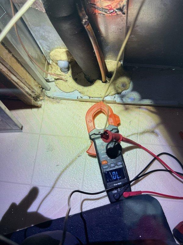 Responded to no heat call on 4-year-old furnace located in laundry room. Upon arrival, confirmed unit was not operating and igniter was failing to energize. Performed diagnostic testing and determined the hot surface igniter had failed and required replacement. Removed defective igniter assembly, installed new hot surface igniter, and verified proper electrical continuity and amperage draw. Tested furnace through complete heating cycle, confirmed ignition sequence operated correctly, and verified adequate temperature rise across heat exchanger. Unit restored to full operational status.