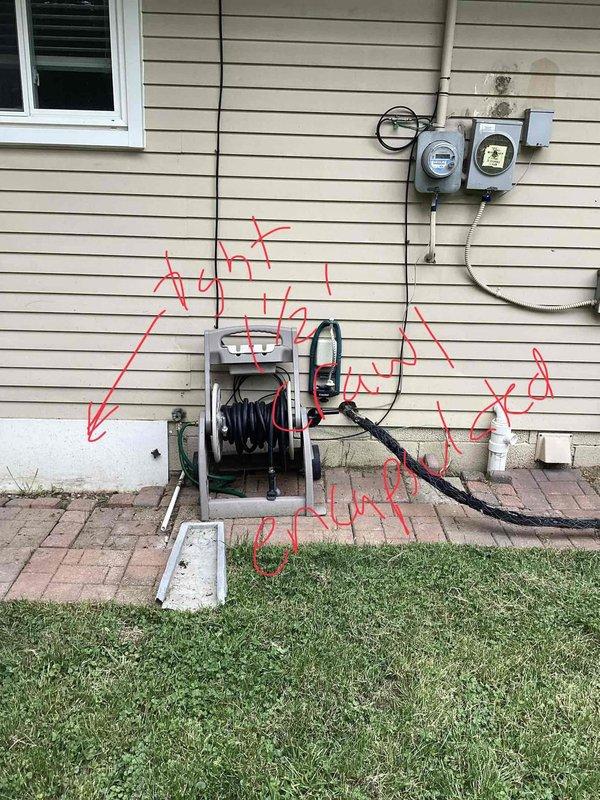 Provided comprehensive estimate for complete air conditioning system replacement on a 33-year-old non-operational unit. Performed detailed site assessment including exterior condenser location near electrical meters and utility connections, as well as interior air handler and ductwork configuration in mechanical space. Documented existing equipment dimensions, duct sizing, and electrical service requirements with field measurements to ensure proper equipment selection and installation planning for the replacement system.