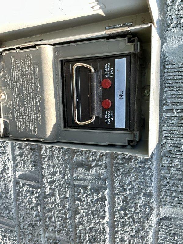 Completed comprehensive Gold AC Inspection on residential split system air conditioning unit less than ten years old. Performed thorough evaluation of outdoor condenser unit positioned on concrete pad, including visual inspection of cabinet condition, fan operation, and refrigerant line connections. Verified proper electrical supply at disconnect switch mounted on exterior wall and confirmed all safety controls functioning correctly. Inspected basement-located air handler and evaporator coil assembly. System found operating within normal parameters with adequate cooling capacity and no immediate service concerns identified.