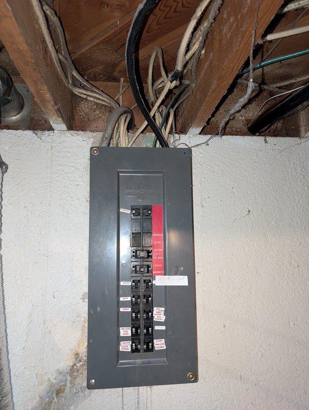 Replaced obsolete 40-amp Pushamatic circuit breaker in main electrical panel. The outdated Pushamatic breaker was removed and a modern, code-compliant 40-amp circuit breaker was installed to ensure safe and reliable electrical service. All connections were properly torqued, panel labeled accordingly, and system tested to verify proper operation.