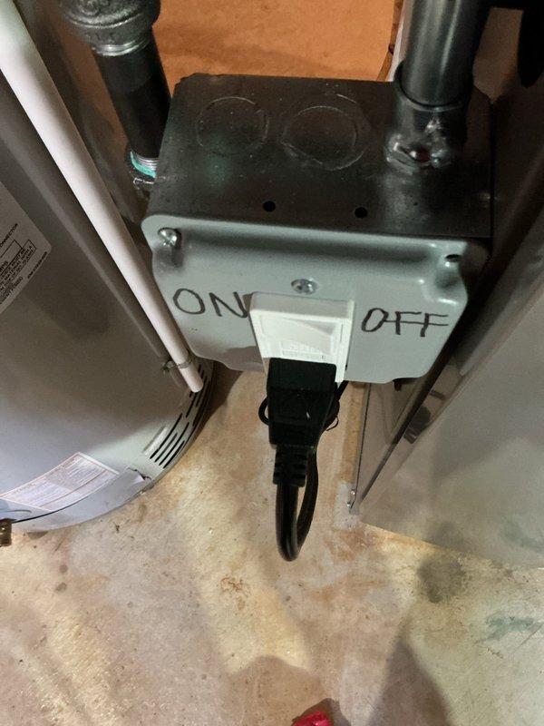 Completed comprehensive Gold AC Inspection on 1-year-old Lennox HVAC system with air handler located in basement. Performed multi-point inspection including evaluation of furnace operation, verification of electrical disconnect functionality, inspection of PVC intake and exhaust venting systems, assessment of copper refrigerant lines, and examination of all accessible components. System found to be operating within normal parameters with no deficiencies noted during inspection.