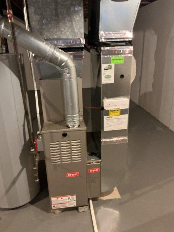Responded to no cooling call on 7-year-old Bryant system. Upon arrival, found system completely inoperative with no power to indoor or outdoor units. Discovered failed 3-amp fuse on low-voltage control circuit in air handler. Replaced defective fuse and restored power to system. Verified proper operation of thermostat communication, contactor engagement, and compressor startup. Tested system through complete cooling cycle with normal temperature differential across evaporator coil and proper outdoor unit operation.