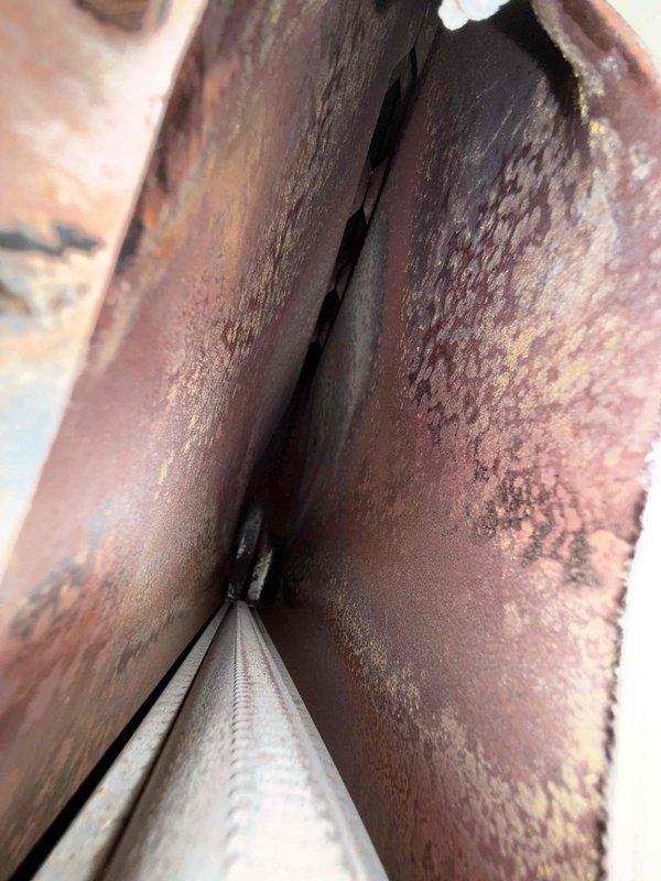 Responded to service call for two underperforming air conditioning systems with outdoor condensing units of different ages (20+ years and 7 years). Upon arrival, performed comprehensive diagnostic evaluation of both units, inspecting refrigerant lines, condenser coils, and overall system operation. Documented significant corrosion on copper refrigerant lines and accumulation of debris on condenser fins affecting heat exchange efficiency. Both systems were found to be operating at reduced capacity due to restricted airflow through dirty condenser coils and potential refrigerant line deterioration. Provided customer with detailed assessment of findings, including photographic documentation of corroded piping and contaminated condenser surfaces, and recommended maintenance solutions to restore proper cooling performance for both units.