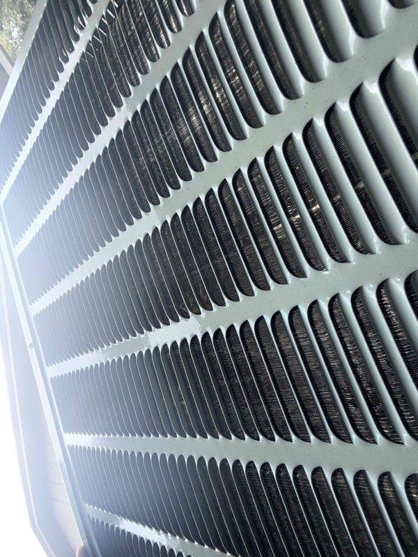 Responded to service call for two underperforming air conditioning systems with outdoor condensing units of different ages (20+ years and 7 years). Upon arrival, performed comprehensive diagnostic evaluation of both units, inspecting refrigerant lines, condenser coils, and overall system operation. Documented significant corrosion on copper refrigerant lines and accumulation of debris on condenser fins affecting heat exchange efficiency. Both systems were found to be operating at reduced capacity due to restricted airflow through dirty condenser coils and potential refrigerant line deterioration. Provided customer with detailed assessment of findings, including photographic documentation of corroded piping and contaminated condenser surfaces, and recommended maintenance solutions to restore proper cooling performance for both units.