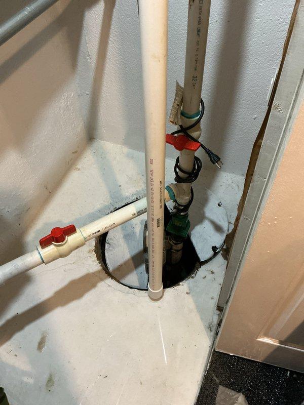 Responded to emergency call for sewer drain and toilet water flooding throughout entire basement in 50-year-old home. Upon arrival, located main sewer line and cleared blockage causing backup. Verified proper drainage flow through system and confirmed water discharge through exterior PVC drain line. Basement flooding resolved and plumbing system restored to normal operation.