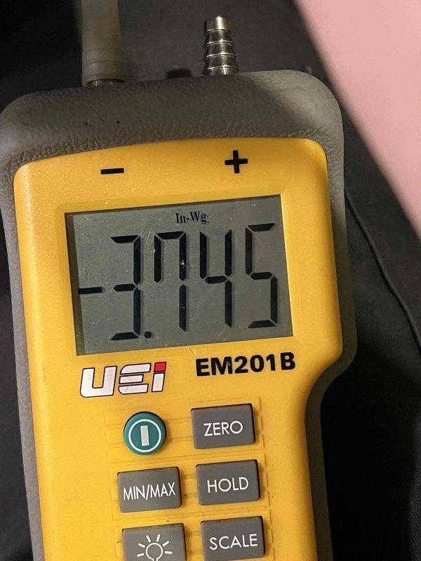 Completed comprehensive tune-up and safety inspection on 10+ year old heating system located in basement. Performed combustion analysis and pressure diagnostics, measuring draft pressure at -3.745 inches water column to verify proper venting operation. Verified levelness and structural integrity of equipment installation and mounting. All components tested and operating within manufacturer specifications at time of inspection.