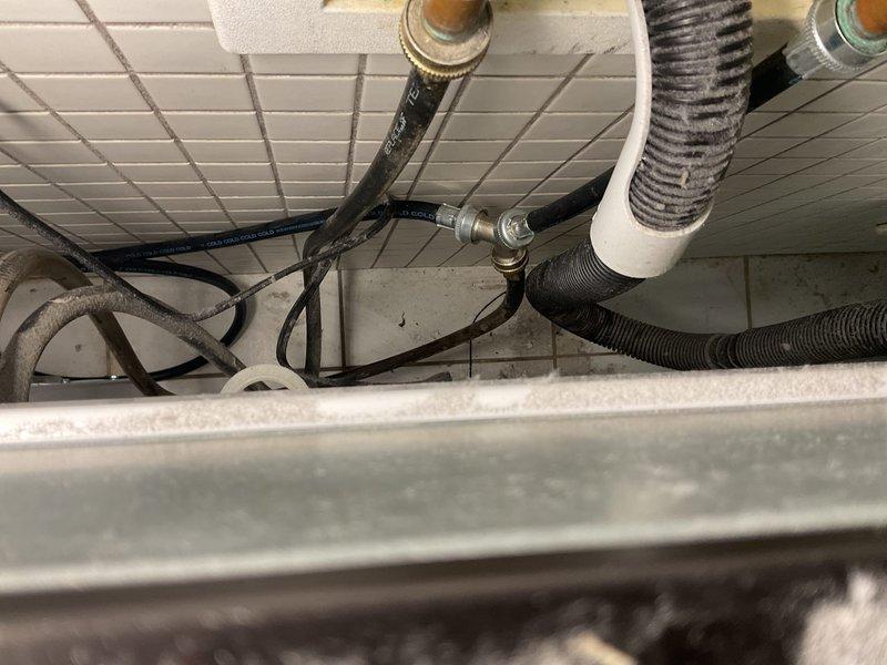 Completed installation of new gas dryer in residential laundry room of 25-year-old home. Connected gas supply line using approved flexible corrugated stainless steel connector with proper fittings and leak testing. Installed metallic flexible exhaust duct venting system routed through ceiling space to exterior termination point, ensuring proper airflow and code compliance. Verified all connections secure, tested gas line for leaks, and confirmed dryer operational with proper venting.