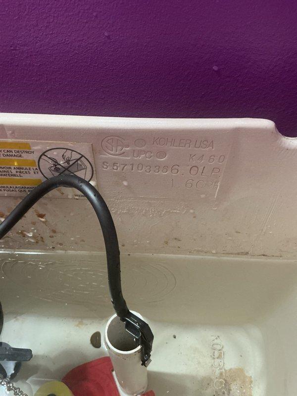 Responded to persistent toilet malfunction on Kohler K160 unit that continued after previous repair attempt. Senior plumber reassessed the system and removed the existing fill valve, flapper, and supply line. Installed new replacement components and conducted thorough testing to verify proper function and water flow. Coordinated with municipal water department to schedule main water shut-off for the following morning to complete necessary repairs. All new parts installed with warranty coverage on both parts and labor.