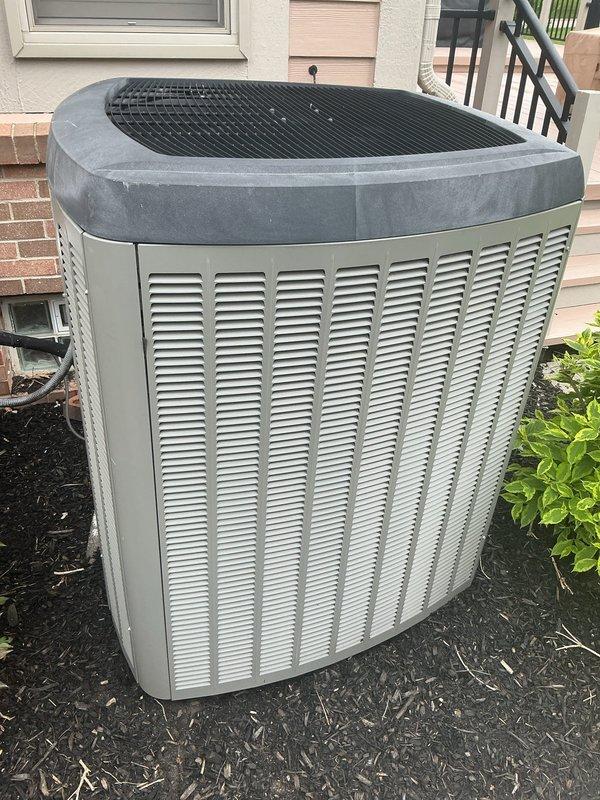 Responded to service call for Lennox S30 thermostat displaying red light indicator with complete system failure resulting in no heating or cooling operation. Upon arrival, diagnosed 2-year-old thermostat unit located in dining room and determined cause of malfunction. Restored thermostat functionality and verified proper communication between thermostat and HVAC system, confirming both heating and cooling modes operational upon completion.
