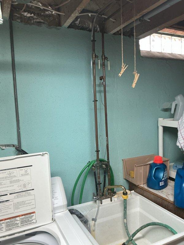 Responded to City of Warren mechanical violation for water leak issue. Corrected kinked vinyl condensate drain line that was restricting proper drainage flow. Installed float switch safety device on condensate pump to prevent water overflow into wall cavity as reported by property owner. Verified pump operation and proper drainage discharge. Labeled furnace disconnect switch with ON/OFF identification for code compliance and safety requirements. System tested and confirmed operational with no active leaks present.