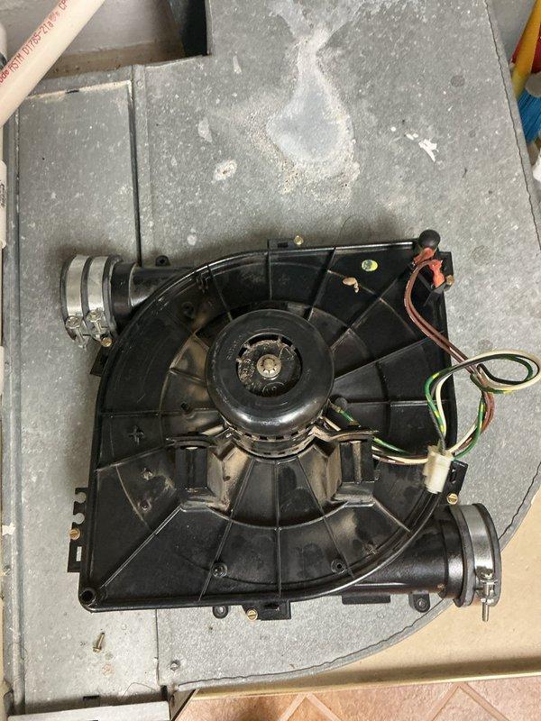 Responded to service call for loud rattling noise coming from 20-year-old furnace located in basement. Upon inspection, identified blower motor assembly as source of noise due to worn bearings and accumulated debris causing imbalance. Removed blower motor assembly from unit, cleaned housing and ductwork connections, and inspected electrical connections and wiring for proper function. Reinstalled blower assembly and tested system operation to verify noise elimination and proper airflow.