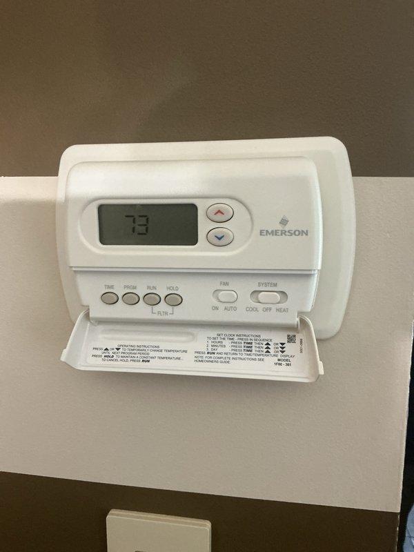 Completed comprehensive Gold AC inspection on six-year-old residential air conditioning system. Performed full system diagnostics including thermostat calibration verification, refrigerant level assessment, electrical connection inspection, condenser coil cleaning, and airflow measurement. All components found operating within manufacturer specifications with no immediate service needs identified.