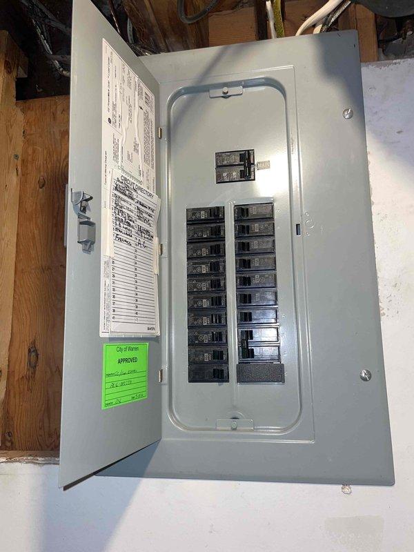 Completed on-site assessment for air conditioning system replacement estimate. Evaluated existing HVAC system located in basement utility area, including furnace unit with air handler and associated ductwork configuration. Documented current equipment specifications, electrical panel capacity with approved municipal inspection status, and reviewed installation accessibility for future replacement equipment sizing and installation planning.