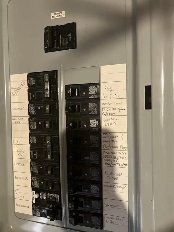Completed comprehensive Gold AC inspection and full system estimate for 10-year-old HVAC equipment with air handler located in basement. Evaluated existing electrical panel configuration and circuit distribution, documented programmable thermostat operation, and assessed overall system condition and performance capabilities. Provided homeowner with detailed recommendations for complete system replacement options based on equipment age and current operating status.