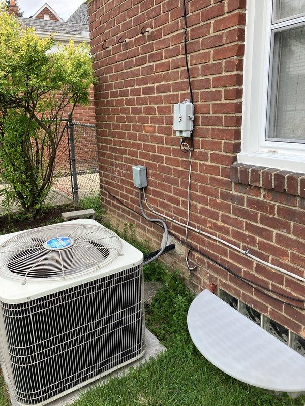 Completed comprehensive AC tune-up and cooling maintenance on Bryant residential air conditioning system. System was operating properly upon arrival; performed routine inspection, cleaning, and performance verification of all major components including condenser unit, electrical connections, and refrigerant levels to ensure optimal efficiency and reliability for the cooling season.