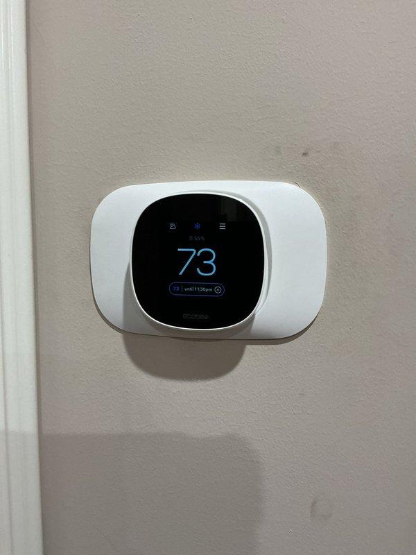 Returned to complete callback service on 18-year-old AC unit that remained non-operational after previous visit. Installed replacement PEK (Power Extender Kit) that was shipped to customer, restoring proper communication between the customer-provided thermostat and HVAC control board. Verified thermostat functionality, confirmed system operation, and tested cooling cycle to ensure complete resolution of the original no-cooling complaint.