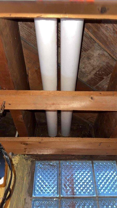 Completed full HVAC system installation including a 70,000 BTU furnace and 2-ton air conditioning unit in basement location with rear yard condenser placement. Installed new thermostat, humidifier, and condensate pump with 500 feet of material. Ran white PVC venting through floor joists to exterior, connected all ductwork to existing green plenum system, and performed return air remeasurement for proper airflow. Coordinated electrical requirements for equipment hookup and reconnected all utilities upon completion. Secured mechanical and electrical permits prior to installation, documented AHRI certificate number for equipment matching, and completed all work to qualify for utility company rebate programs.