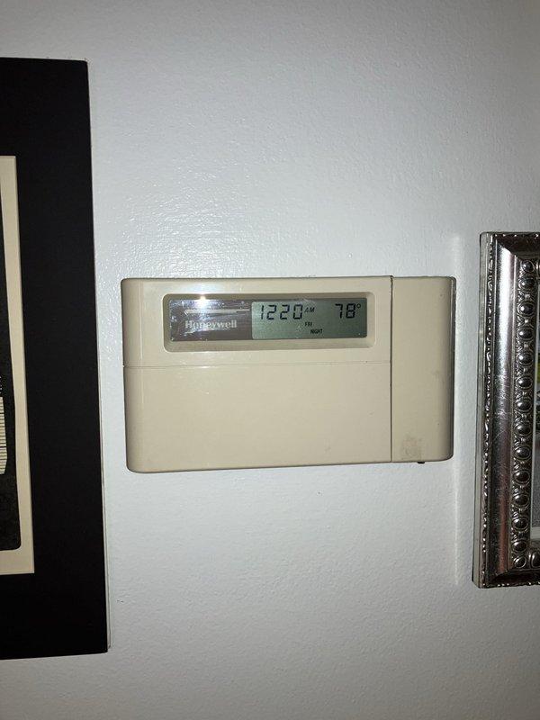 Provided replacement estimates for air conditioning system and natural gas furnace located in basement. Current 10+ year old equipment is operational but nearing end of service life. Evaluated existing outdoor condenser unit showing signs of age and debris accumulation, along with older thermostat system, and presented options for complete HVAC system replacement.