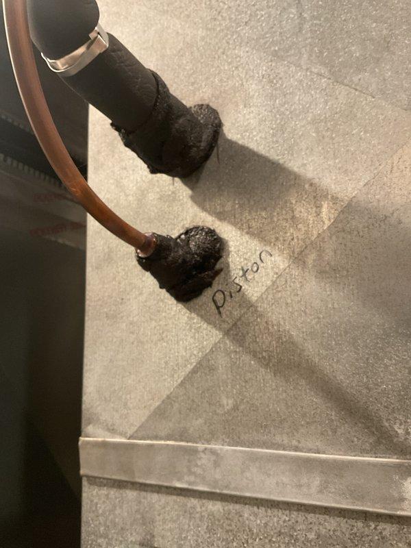Completed comprehensive Gold AC Inspection on 10+ year old basement-located air handler system. Performed full multi-point inspection including refrigerant pressure checks, electrical connections, condensate drain verification, air filter assessment, and blower motor operation. All components found operating within manufacturer specifications with no immediate service needs identified at time of inspection.