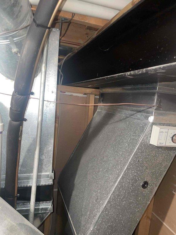 Completed after-hours diagnostic evaluation and provided comprehensive HVAC system replacement estimate for residential basement installation. Assessed existing furnace and ductwork configuration, documented current equipment condition through detailed photography, and prepared replacement options for customer consideration.