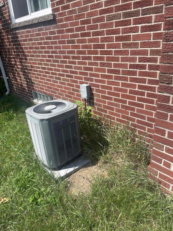 Conducted comprehensive assessment of 22-year-old residential air conditioning system that has failed to adequately cool the home for multiple years. Evaluated outdoor condenser unit located at rear of property and determined unit operates on obsolete R-22 refrigerant, which is no longer manufactured and increasingly cost-prohibitive to service. Due to advanced age of equipment and incompatibility with modern refrigerant standards, provided detailed replacement estimate and discussed available financing options to facilitate system upgrade.
