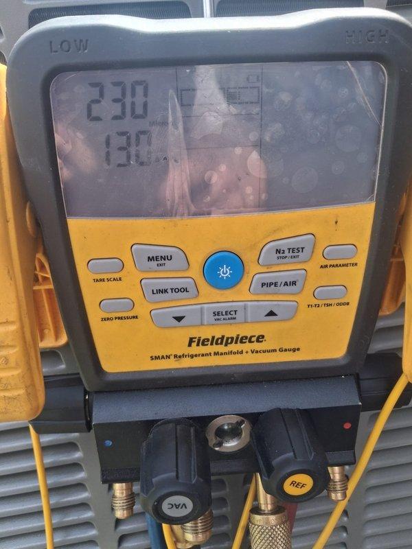 Completed full HVAC system installation including a 70,000 BTU furnace and 2.5 ton rear-discharge air conditioning unit. Installed Ecobee 3 Lite smart thermostat for enhanced system control and efficiency. Added humidifier to improve indoor air quality and comfort. Performed all necessary electrical and mechanical connections to integrate new equipment. Charged refrigerant system to manufacturer specifications using manifold gauges and verified proper pressures on both low and high sides. Completed vacuum test to ensure system integrity and absence of leaks. Reconnected all ductwork and verified proper airflow throughout the home. Obtained required mechanical and electrical permits prior to installation. System tested and operational upon completion with all components functioning within normal parameters.