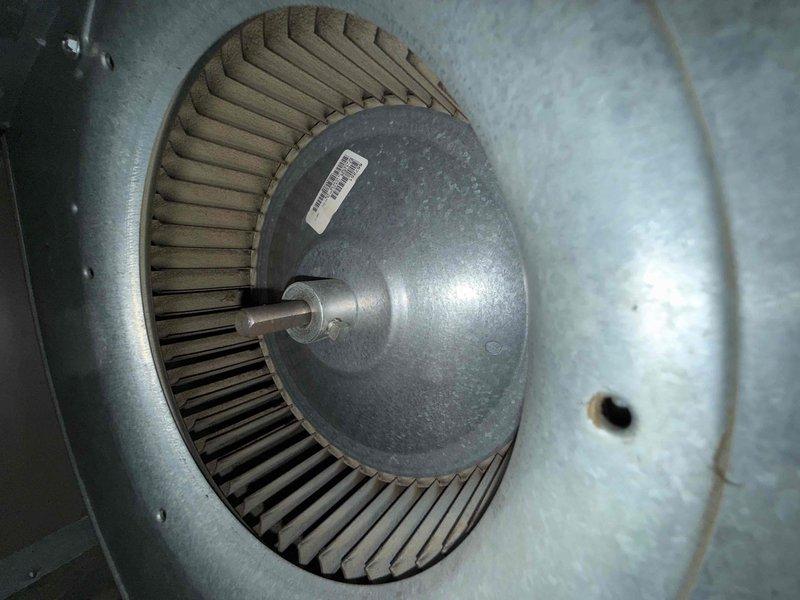 Responded to no cooling call on approximately 30-year-old residential air conditioning system. Upon arrival, confirmed complete system failure with no power to outdoor condensing unit. Performed diagnostic evaluation of outdoor unit, which showed significant age-related deterioration including heavily soiled condenser coil with dirt accumulation, grime buildup on exterior fins, and overall weathering consistent with three decades of outdoor exposure. Inspected blower wheel assembly and internal components. Due to the advanced age of the equipment (30 years old, well beyond typical 15-20 year lifespan), recommended complete system replacement rather than repair, as replacement parts for equipment of this vintage are difficult to source and investing in repairs would not be cost-effective. Discussed replacement options with customer for new, energy-efficient system installation.