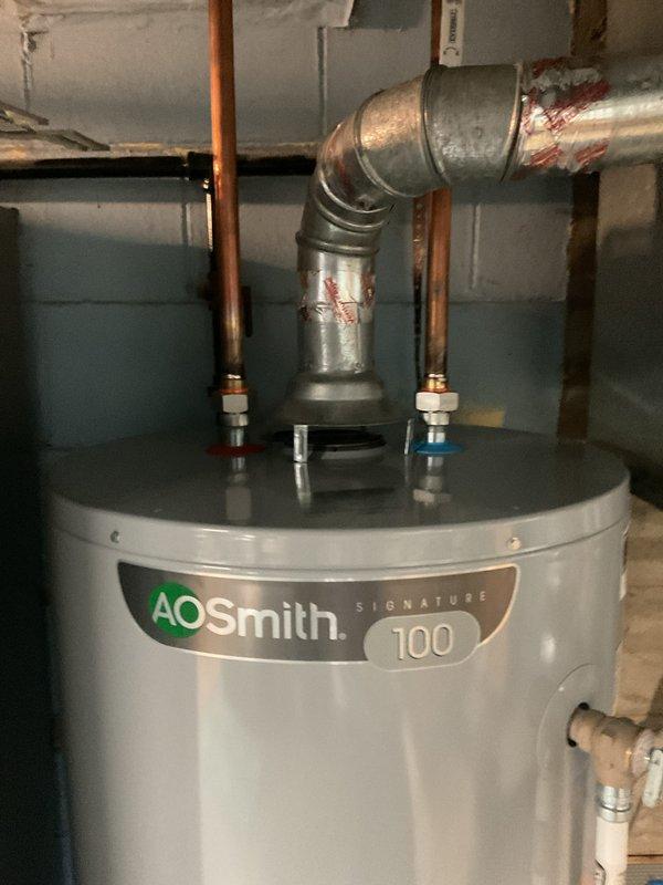 Completed comprehensive Gold AC inspection on 9-year-old residential air conditioning system with air handler located in basement. Verified equipment operational status, inspected refrigerant lines with foam insulation sleeves and copper piping connections, and documented all system components including mechanical infrastructure. Customer renewed Gold Plan coverage on-site following successful inspection of single-unit system.