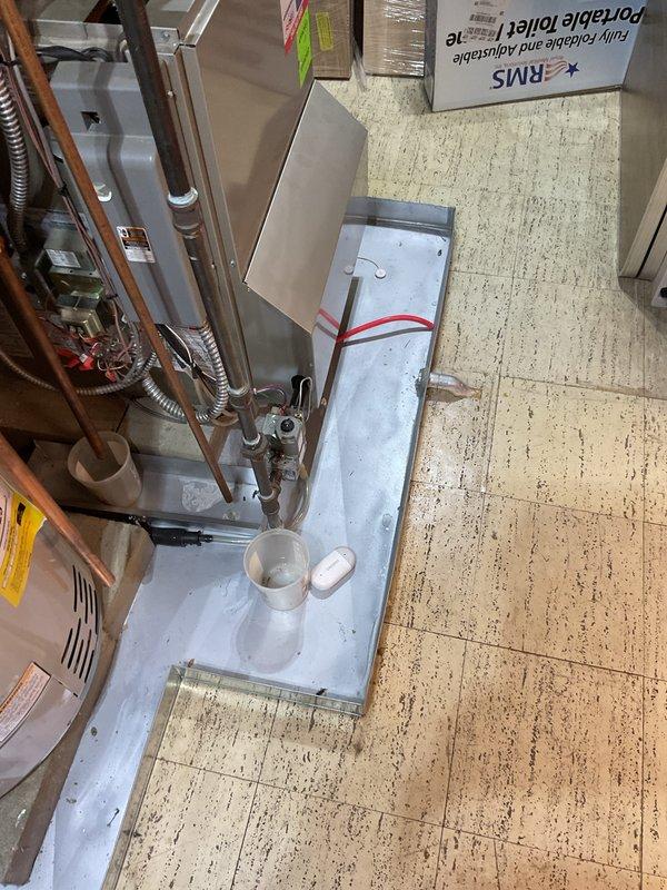 Completed installation of a 50-gallon gas power vent water heater as a standard tank replacement. Reconnected all necessary gas, water, and venting connections to the new unit, ensuring proper drainage pan installation and secure vent piping through the existing wall penetration. All connections were tested and verified operational upon completion.